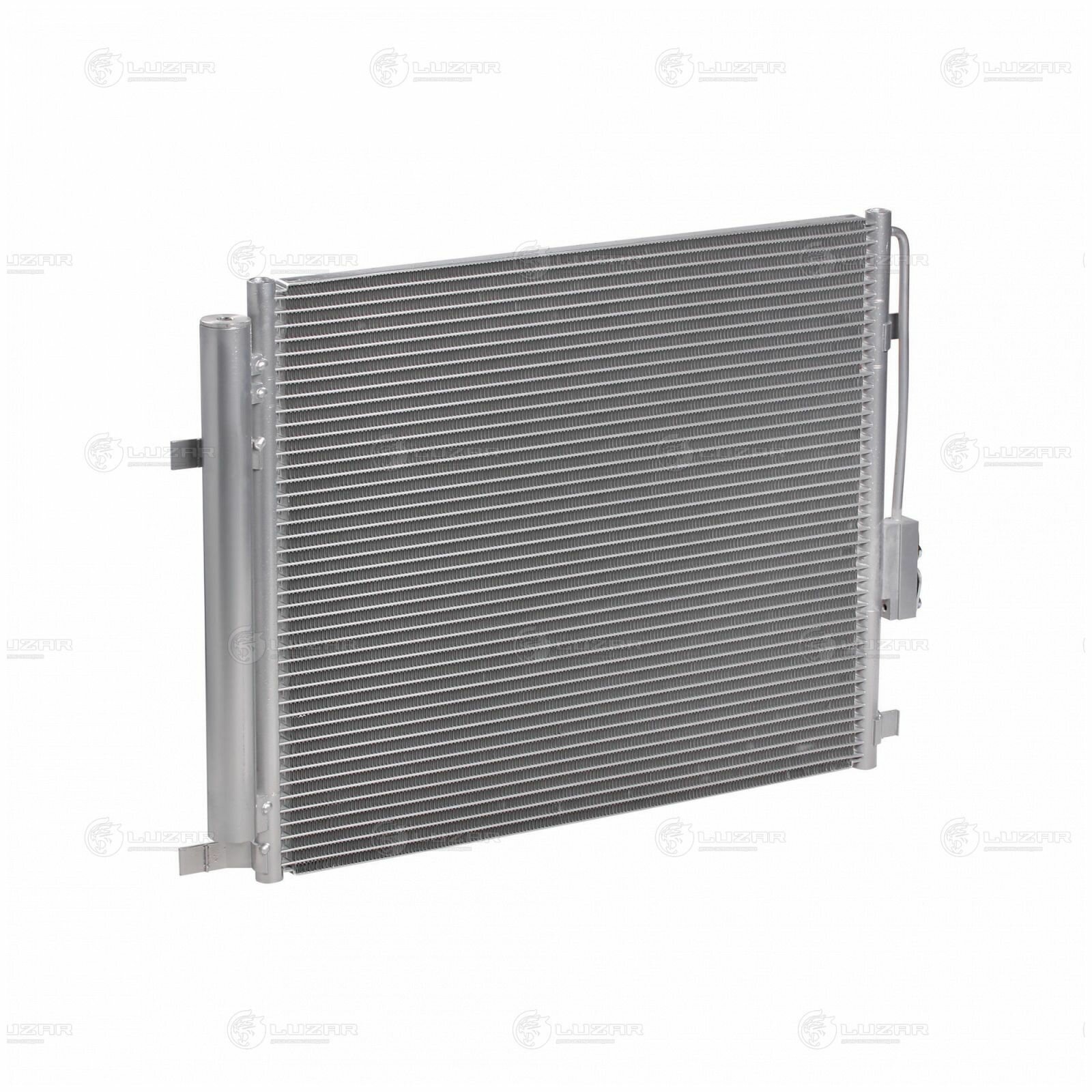 Радиатор кондиц. для а м Hyundai Santa Fe 12- 18- 2.0D 2.2D M A LUZAR LRAC 0821
