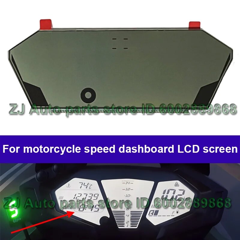 Для Kawasaki Z800 ZR800A 880028 KA0487001 2013-2016 ЖК-дисплей приборной панели мотоцикла, спидометр, приборная панель
