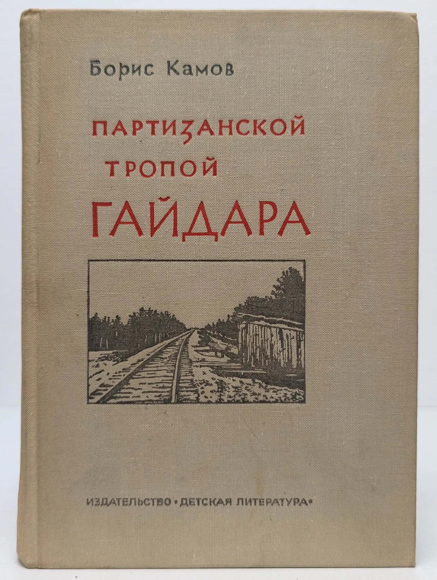 Партизанской тропой Гайдара Камов Борис Николаевич 1968