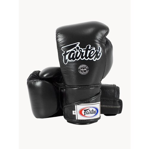 Боксерские перчатки Fairtex Angular Sparring BGV6 Black (12 унций)