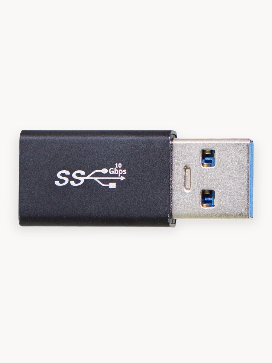 Прямой адаптер-переходник (коннектор, сетевой адаптер) USB 3.0 Type-A мама - папа