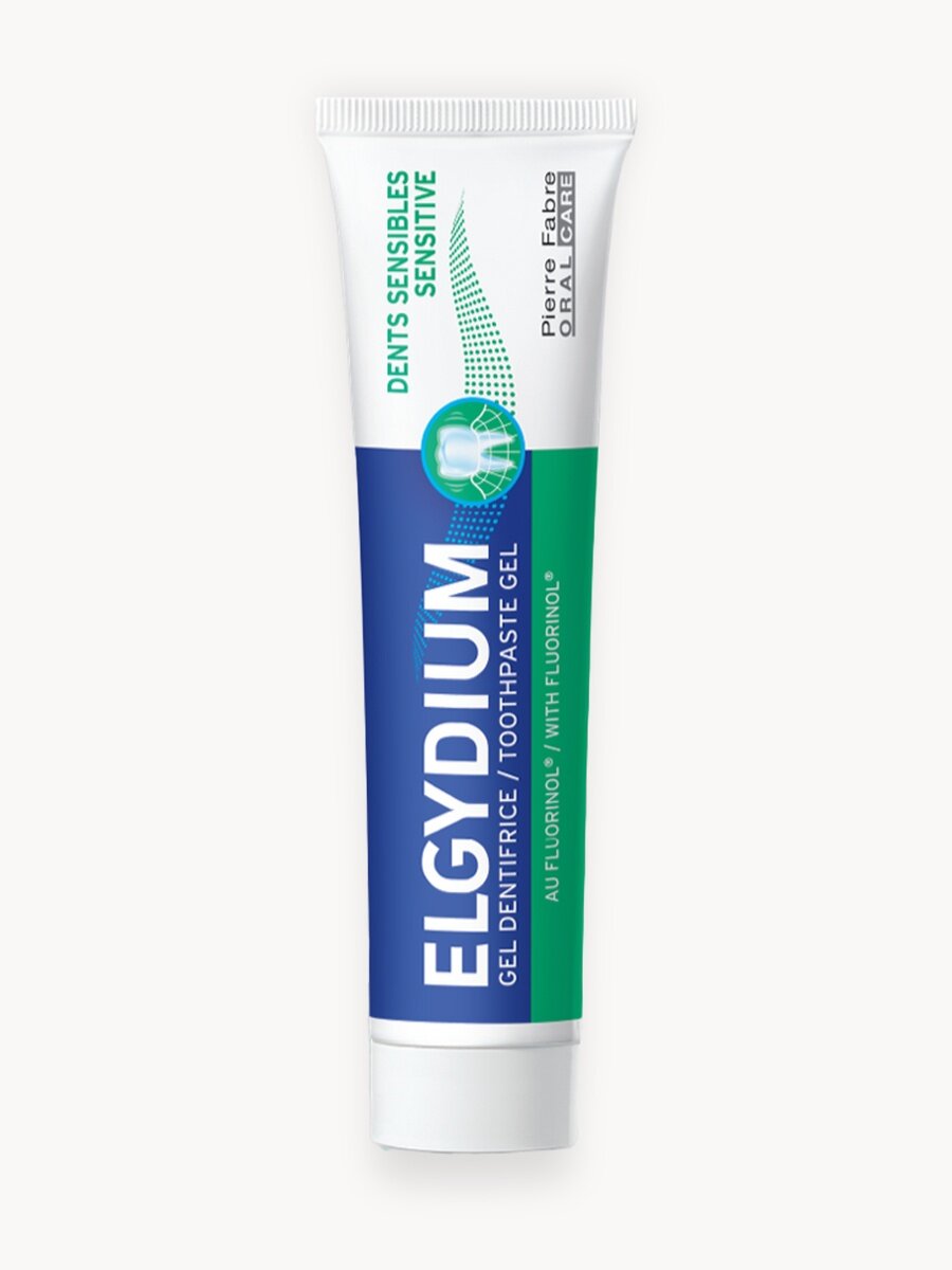Зубная паста Elgydium Sensitive для чувствительных зубов, Эльгидиум, Франция, 75 мл.