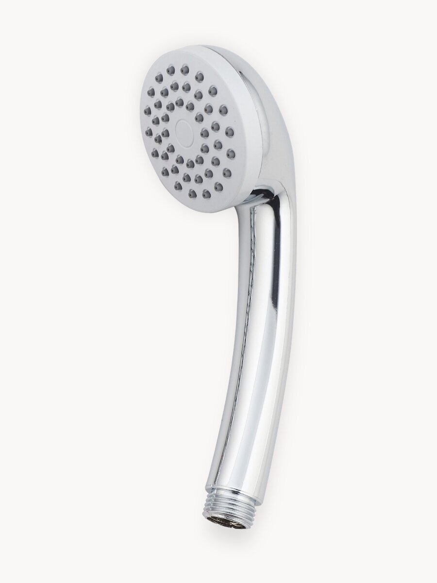Лейка для душа / душевая лейка / насадка на душ VODA, 1 режим, хром, диаметр 60