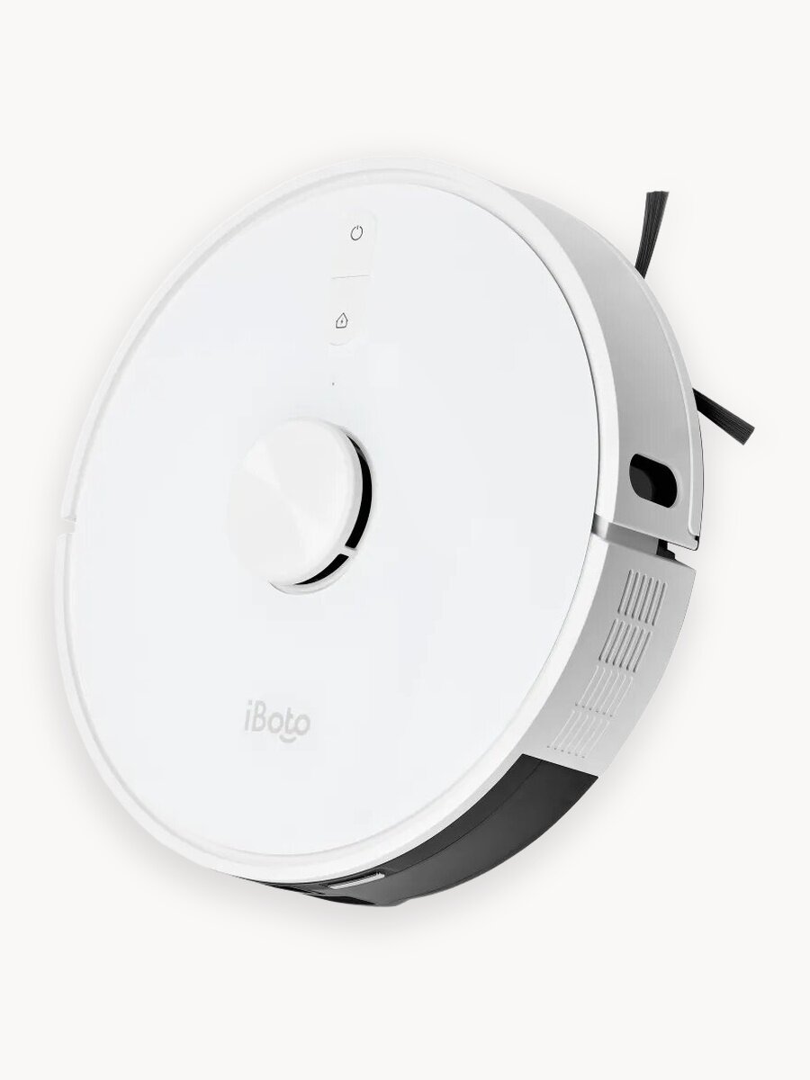 Робот-пылесос iBoto L930SW PRO Aqua, 6500 Па, влажная и сухая уборка, Лидар, автоувеличение мощности, Алиса