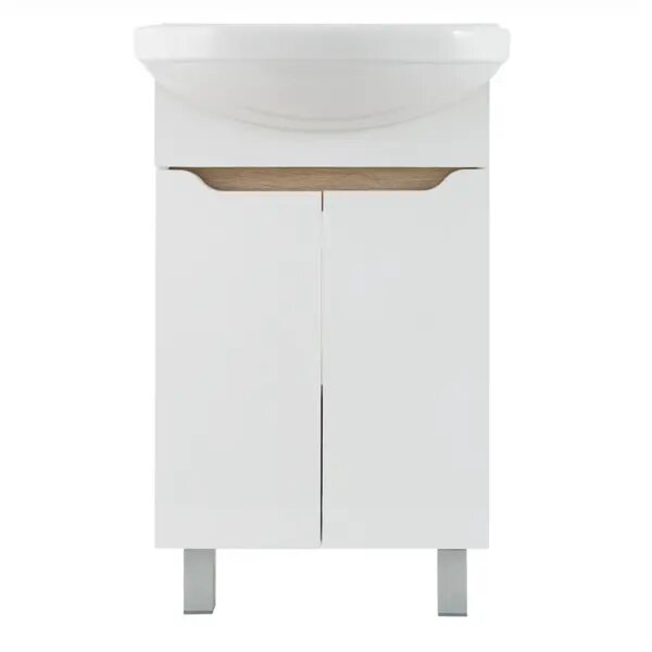 Тумба Руан Элегия 50 см цвет белый