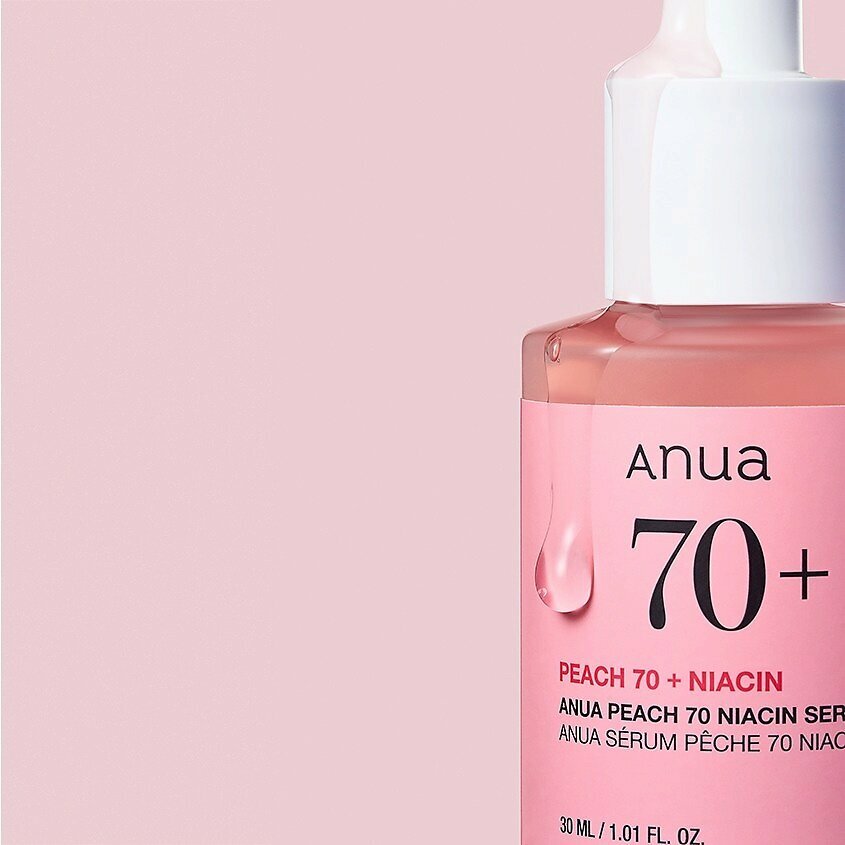 Anua Сыворотка с персиком и ниацинамидом Anua Peach 70% Niacin Serum 30 мл — фото 1