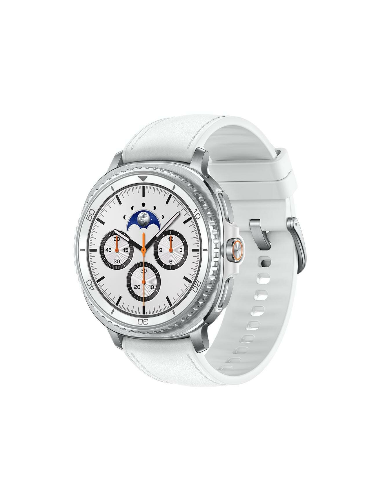 Смарт-часы Samsung Galaxy Watch8 Classic 46mm LTE, белый — фото 1