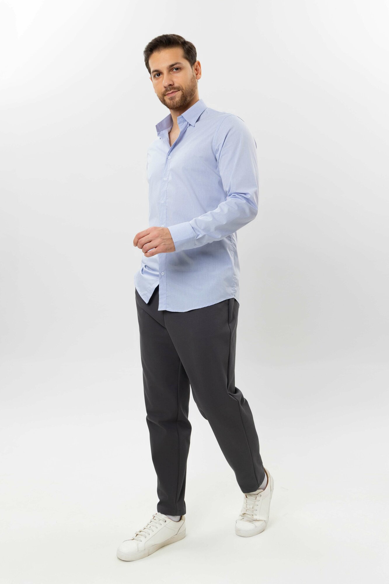 Брюки джоггеры TERRA PRO TERRA PRO, размер 34, dark grey