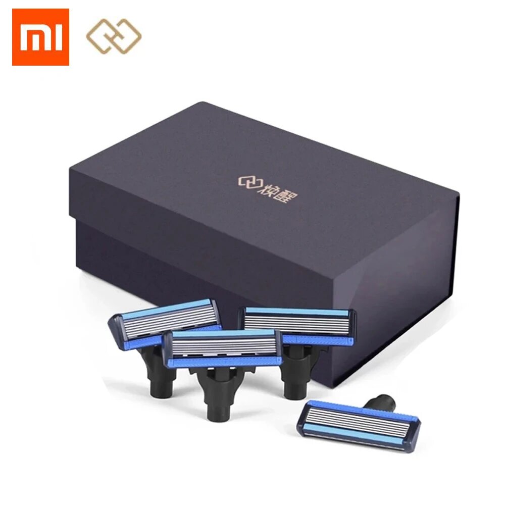 Картинки Сменные головки для бритвы Xiaomi Mijia Huanxin