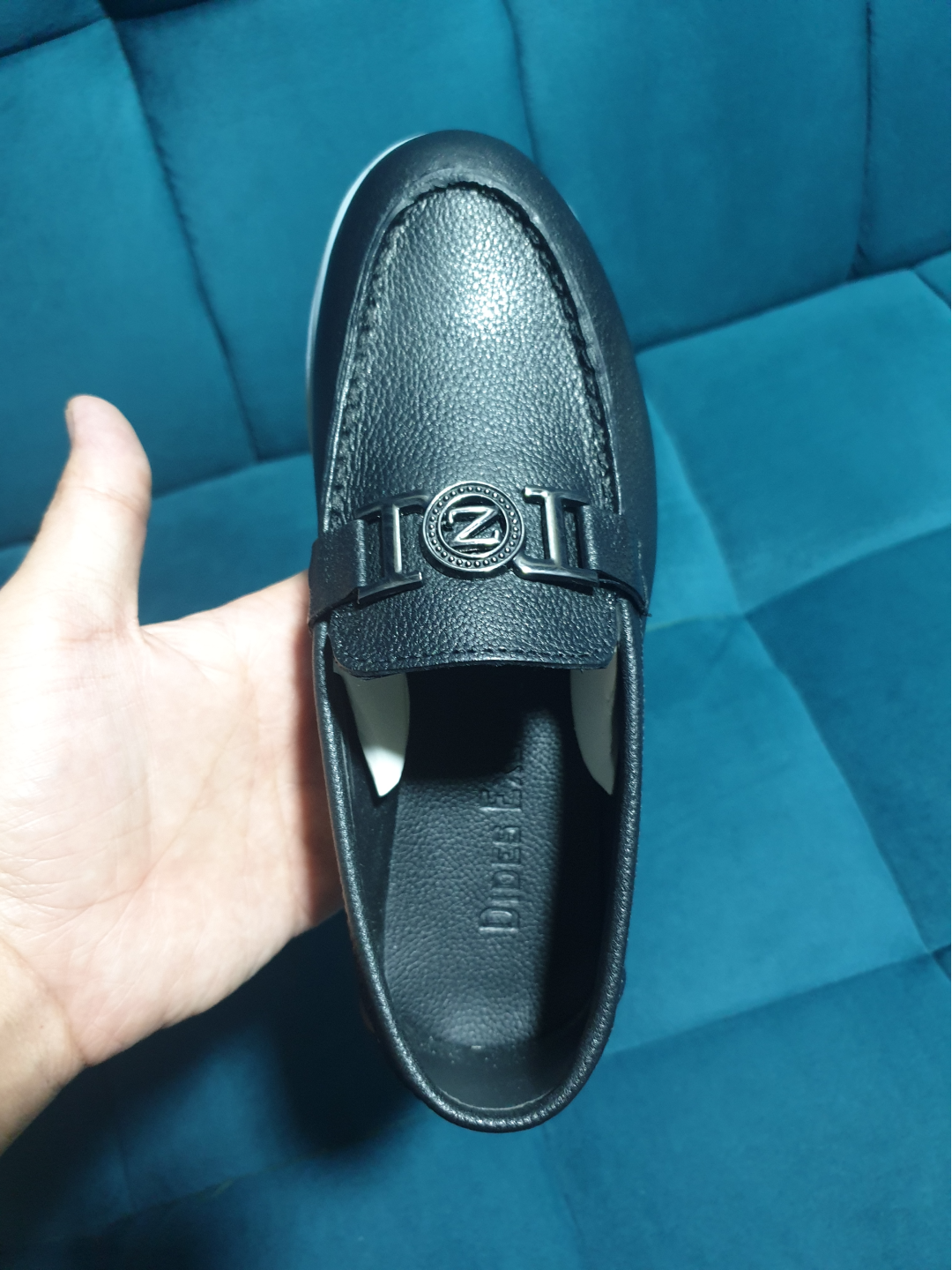 Лоферы размер 30, , чёрный