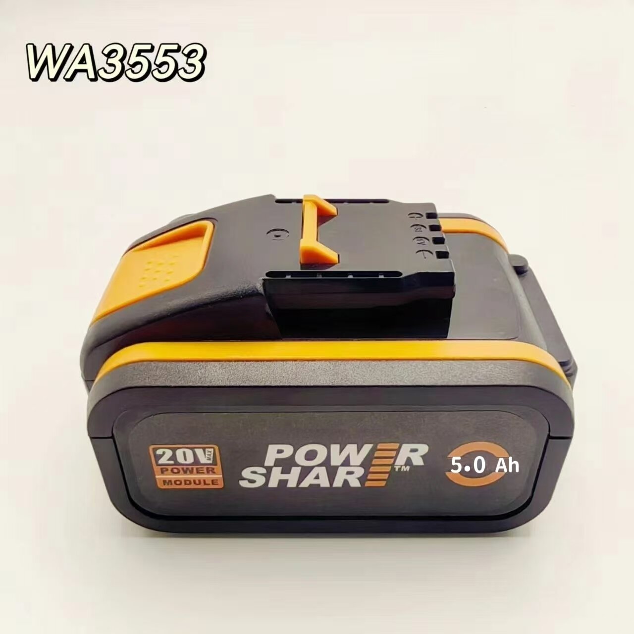 Комплект аккумуляторов Worx WA3553 черный матовый с индикатором заряда
