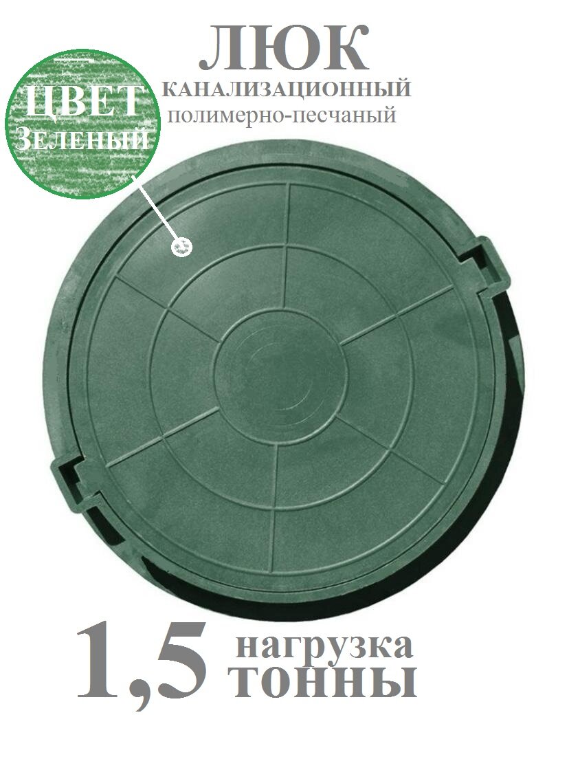 Люк канализационный ПП - 620 Тип 