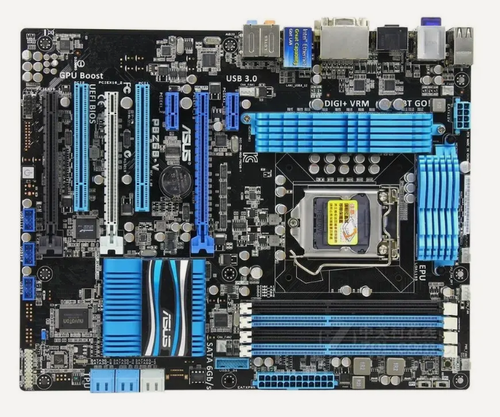 Изображение товара Материнская плата ASUS P8Z68-V, сокет LGA1155, чипсет Intel Z68, форм-фактор ATX