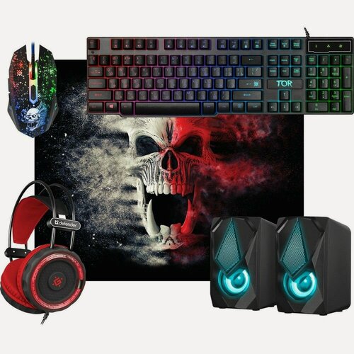 Изображение товара Defender Клавиатура Игровой набор Tor MHP - 127 52127