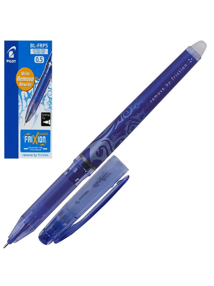 Ручка стирающаяся синяя