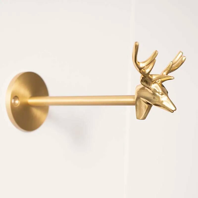 Золотые держатели для штор из латуни elk-1