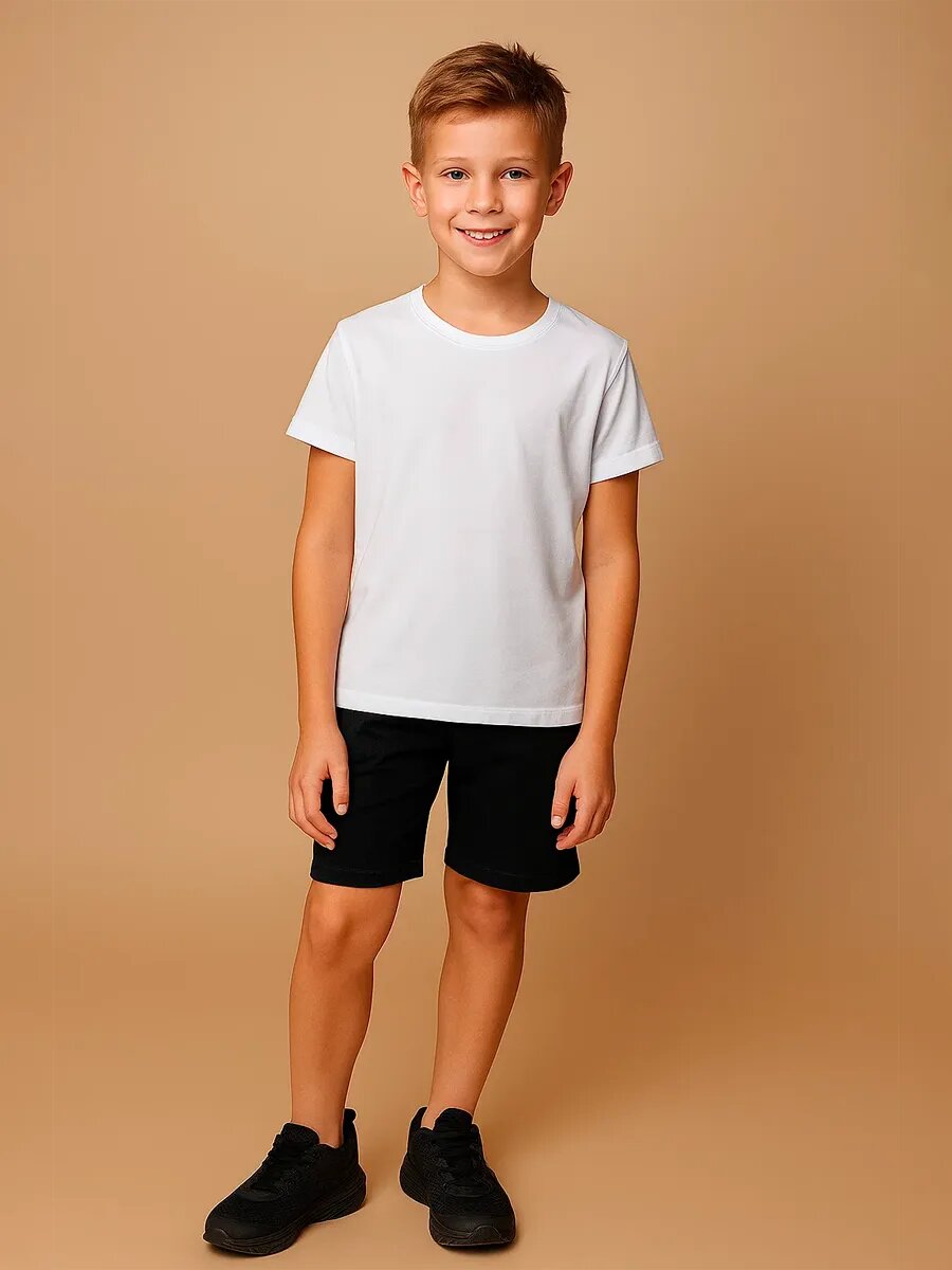 Костюм спортивный Daniele Patrici размер 7-8 белый/черный