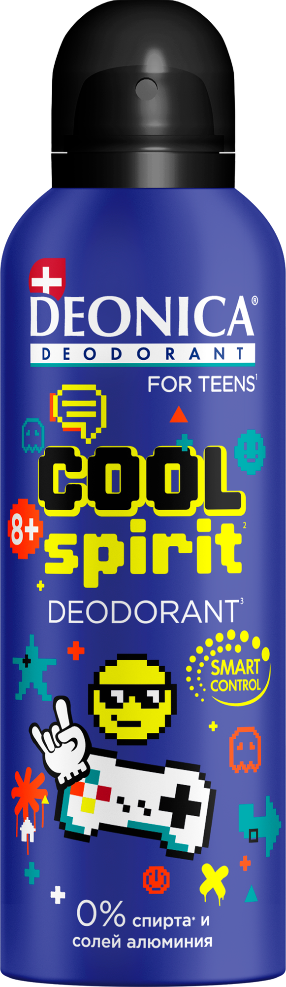 DEONICA FOR TEENS Дезодорант спрей CoolSpirit 125мл комфорт и уход — фото 1
