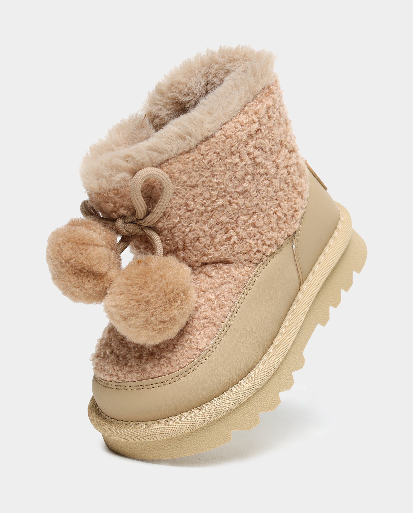 Угги B&G коричневый размер 24 светло-бежевый