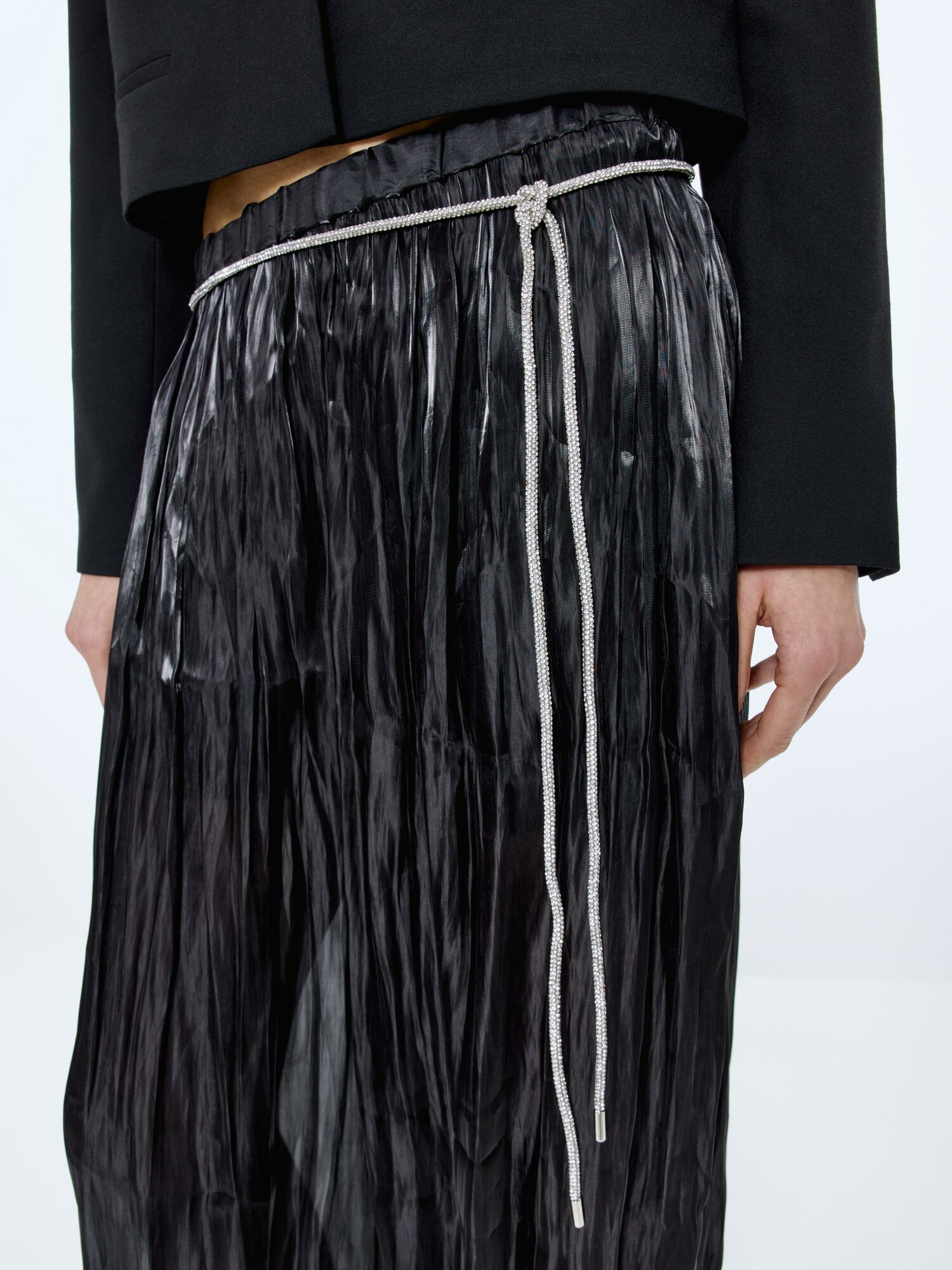 Пояс Sela для женщин размер one size серебро