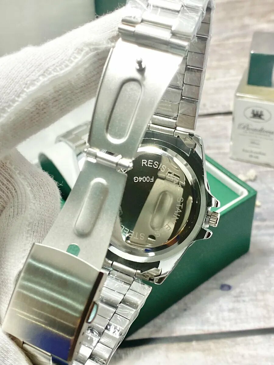 Наручные часы Rolex Classic, зеленый — фото 1