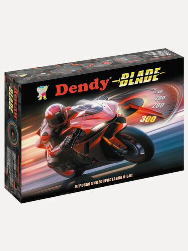 Изображение товара Игровая Приставка Dendy Blade 300 + Конвертер (DMB-8-300) (Новая)