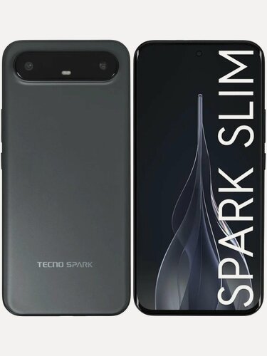 Изображение товара Смартфон TECNO Spark Slim, память 8/256 GB, 2 nano-sim, цвет черный