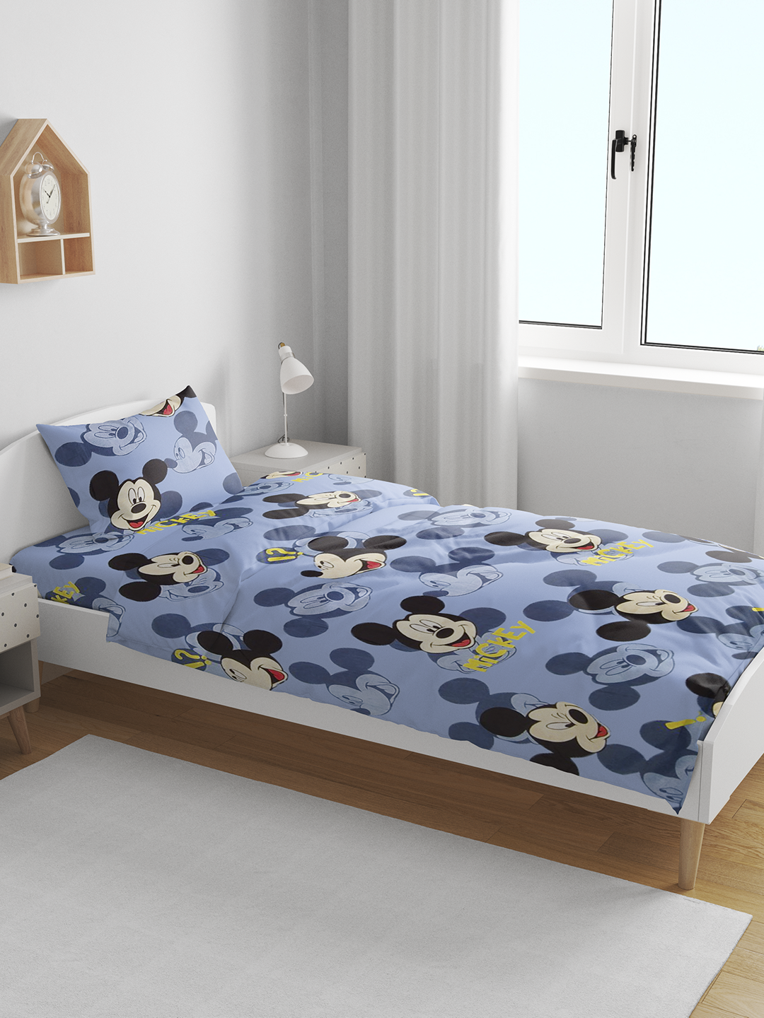 Детское постельное белье, односпальное, эко бамбук, простынь, пододеяльник, наволочка — фото 1