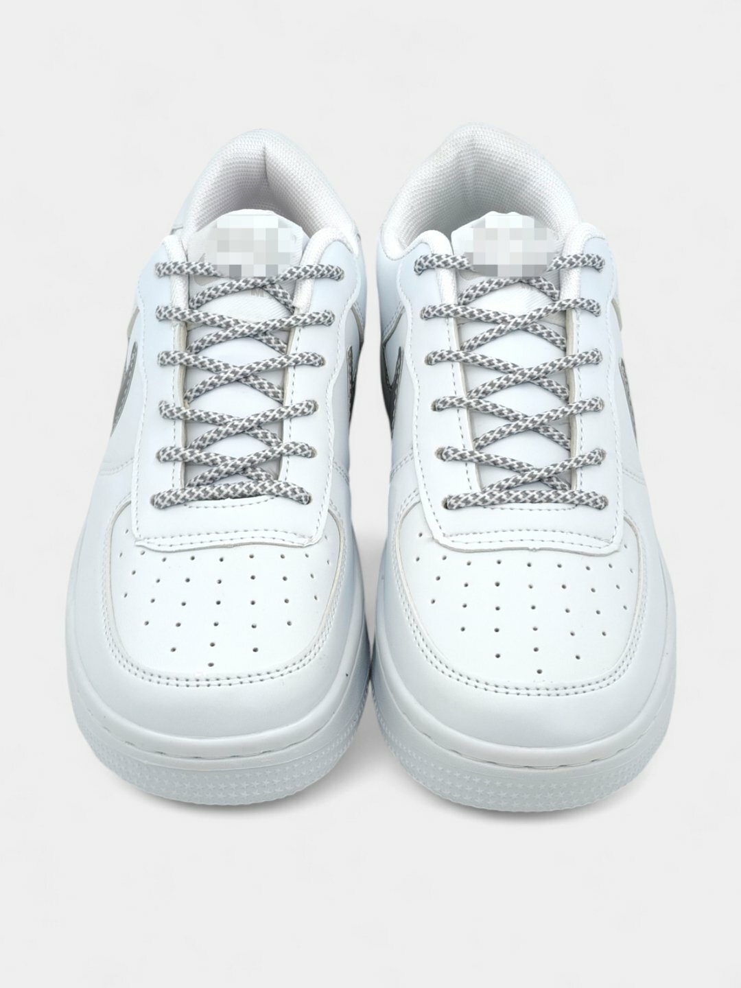 Кроссовки  Air Force 1, полнота C (EU)/ на узкую стопу, размер 36 37 38 39 40 41 42 43 44, прозрачный — фото 1