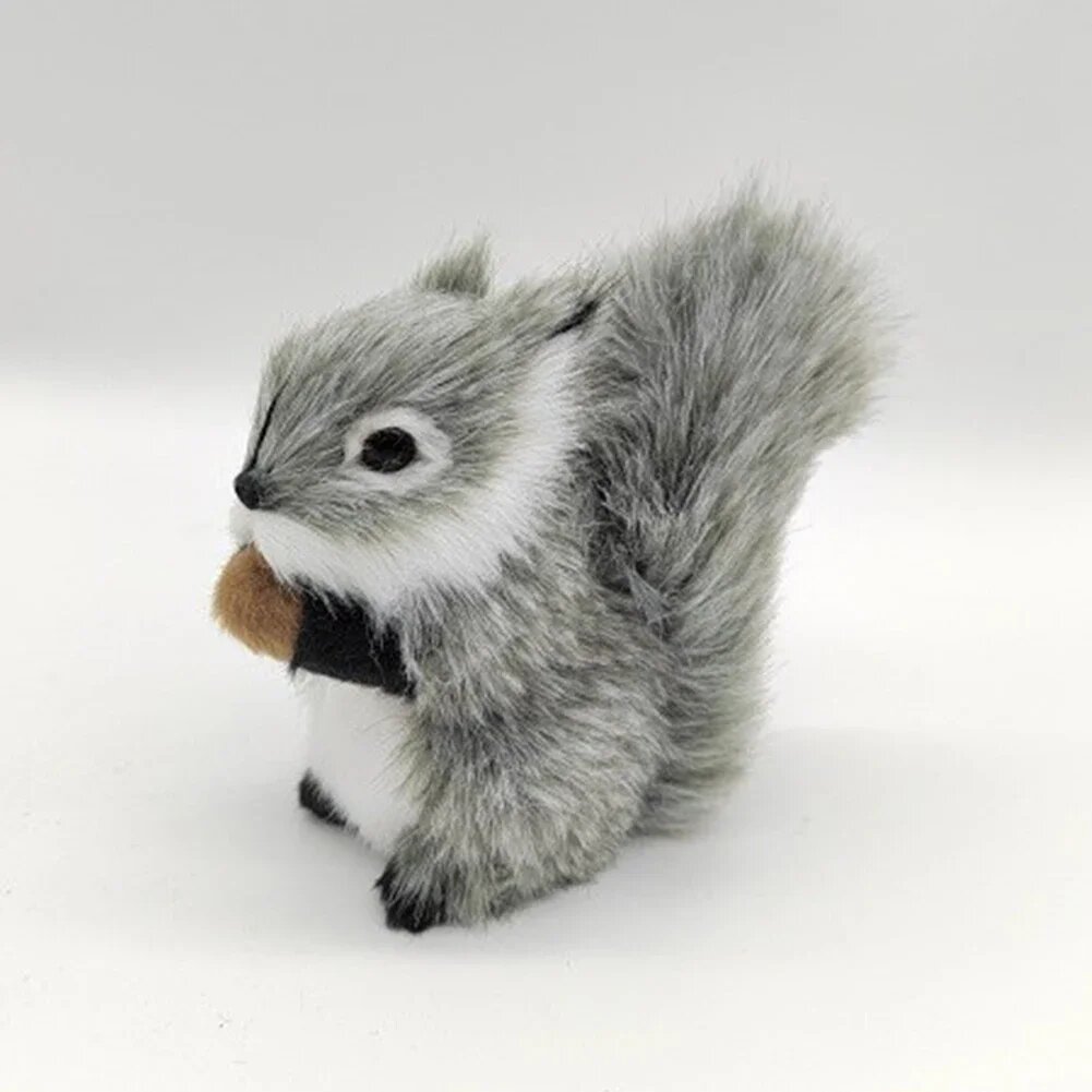Пластиковая фигурка белки Серый, A-Grey