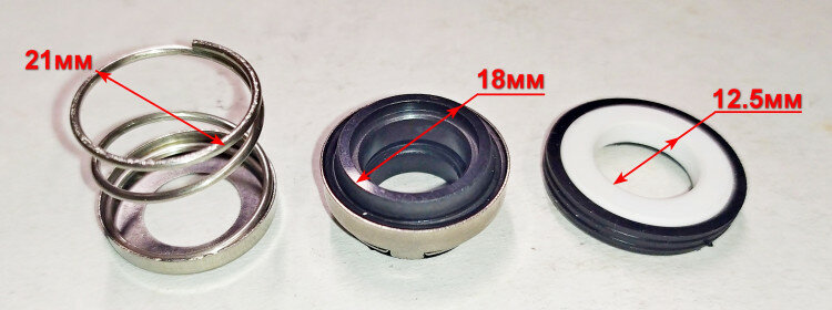 Пружинное уплотнение 61/55/47 для ДН-300 с SW41 - 1100Н SWV 61/55/47