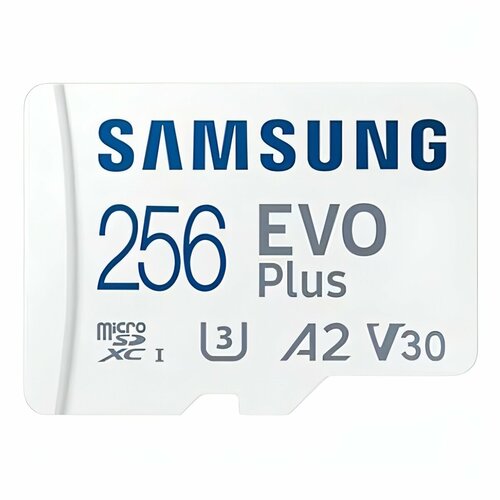 Карта памяти MicroSD Samsung Evo Plus 256GB