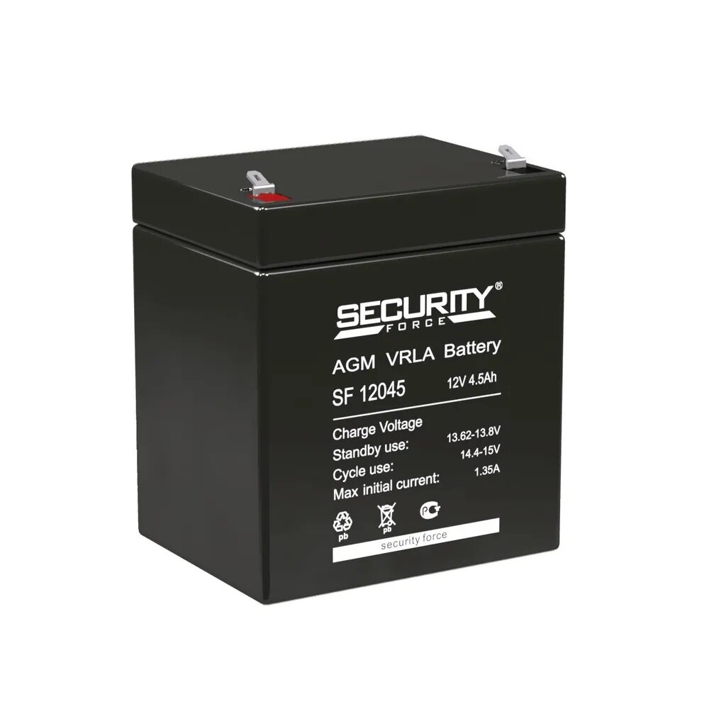 Батарея для ИБП Security Force 12 В, 4.5 Ач