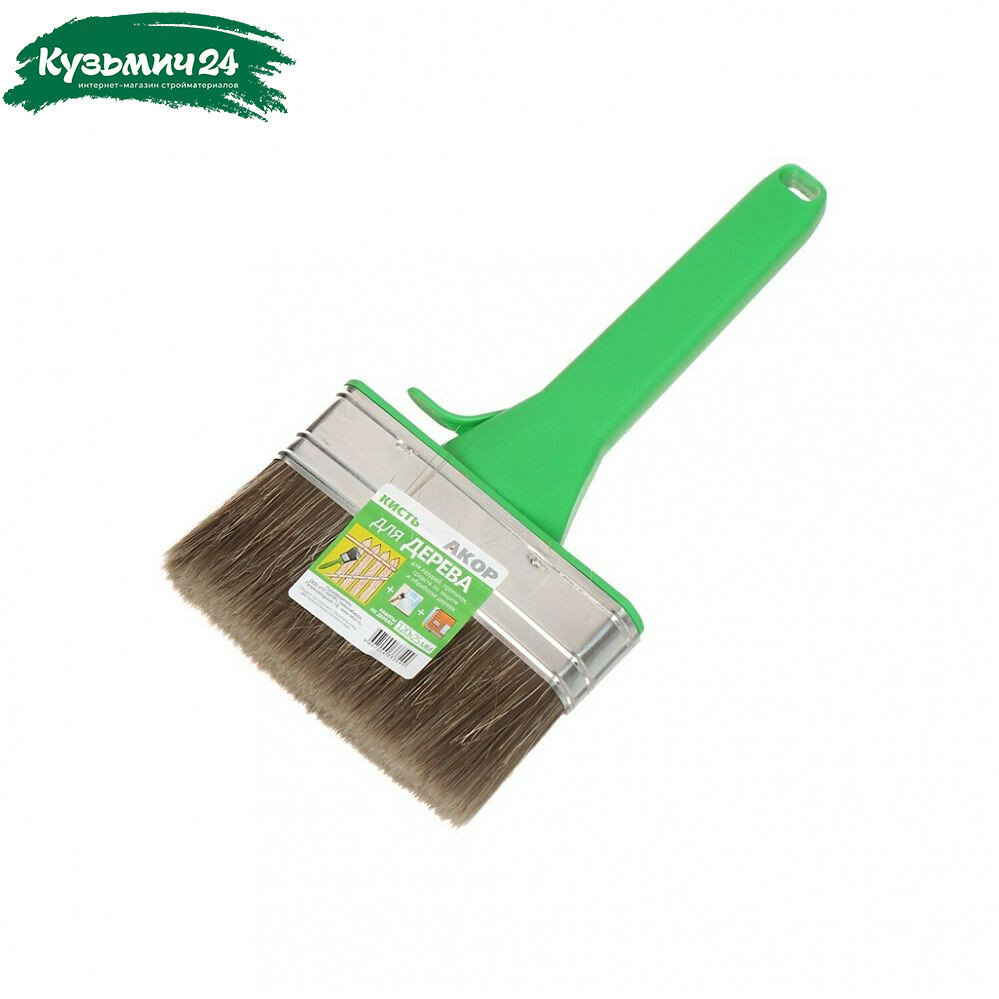 Кисть Акор для дерева смешанная щетина 120х25 мм