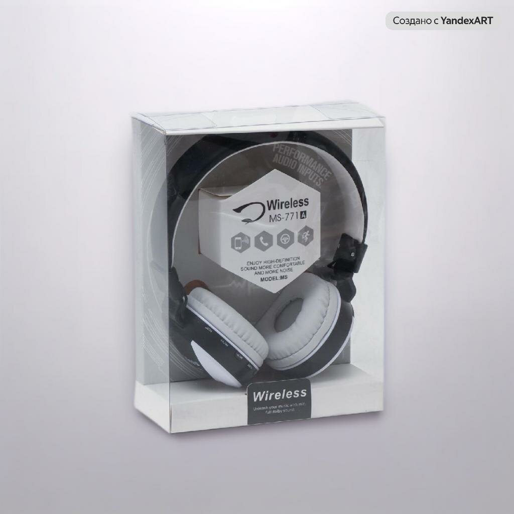 Наушники JBL Style MaxSound MS-771 — Беспроводные наушники с мощным басом и чистым