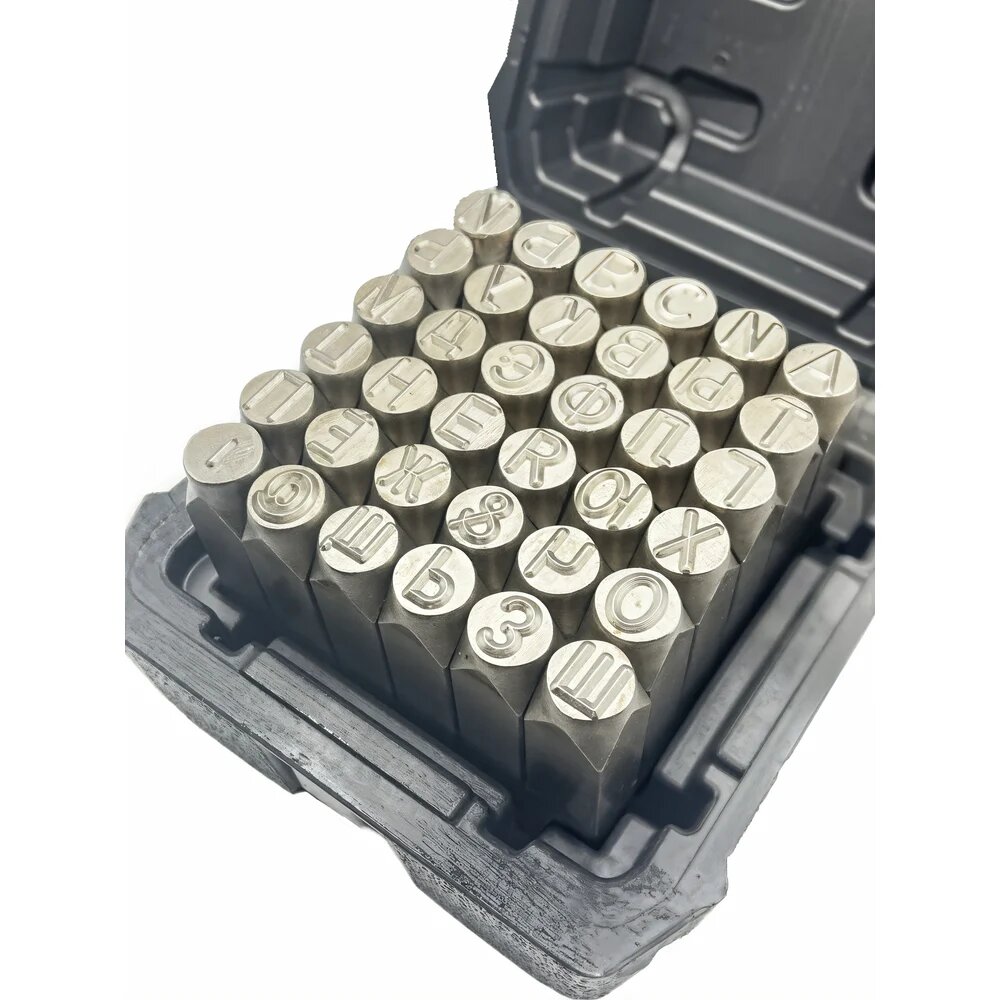 TORNERI Клейма буквенные №10 русский шрифт Т023258