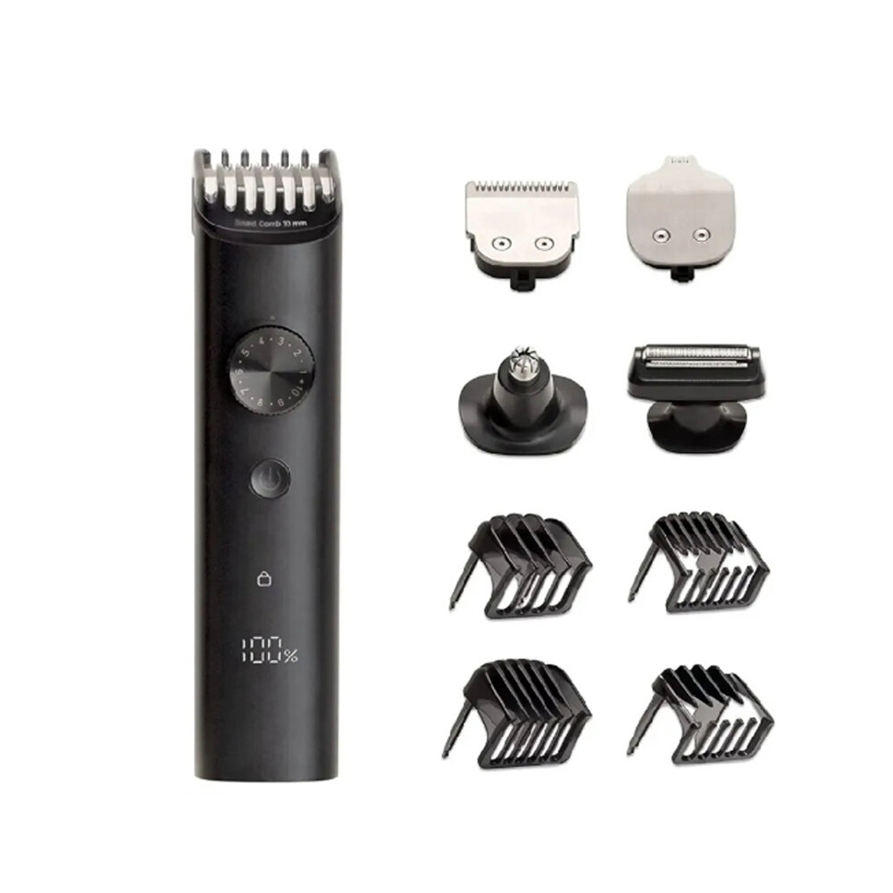 Машинка для стрижки волос XIAOMI, Grooming Kit Pro, 3 Вт, цвет: черный, (XMGHT2KITLF)