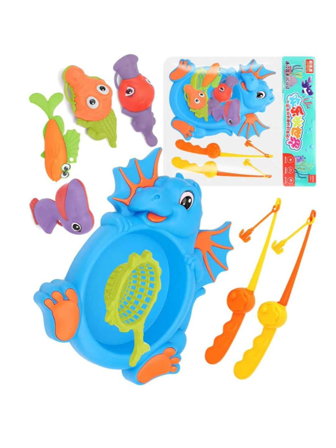 Игрушка "Рыбалка", для развития моторики и внимания, силикон, 3-5 лет