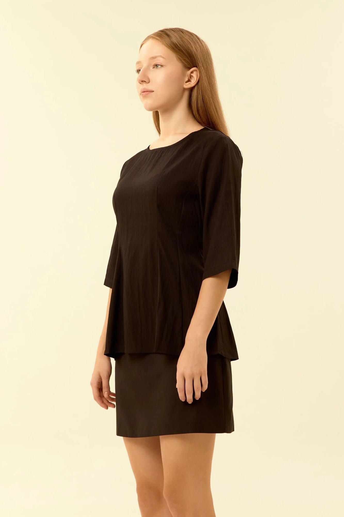 Блуза Selfie, размер L, черный — фото 1