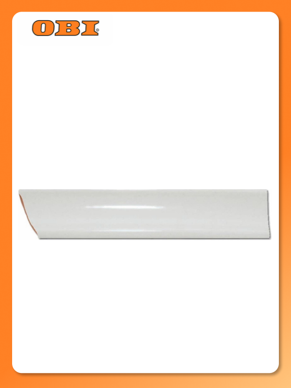 Керамический уголок Ш20000 белый 20х55 см 1 шт