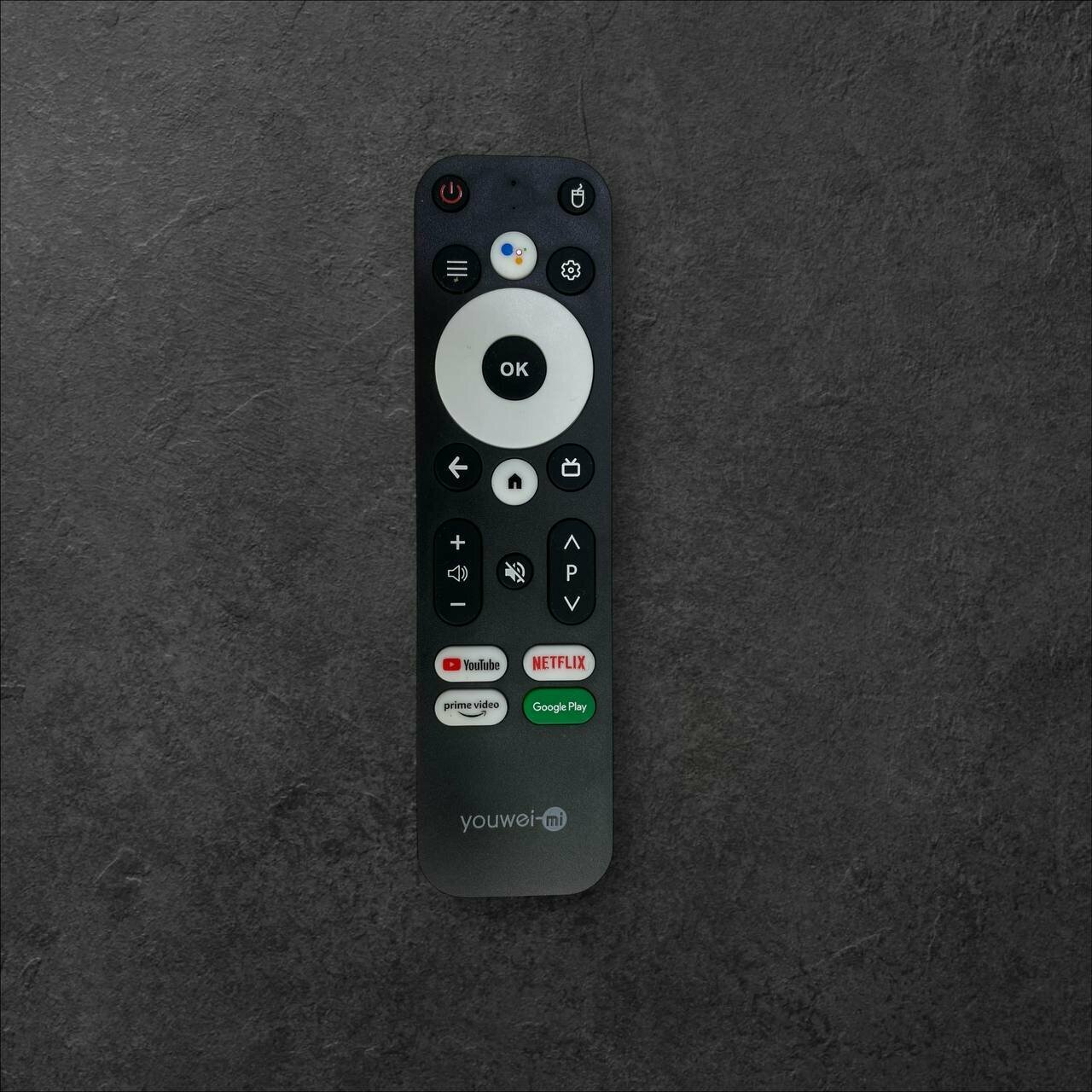 Универсальный пульт, для телевизор yoiwei mi , АБС-пластик, черный