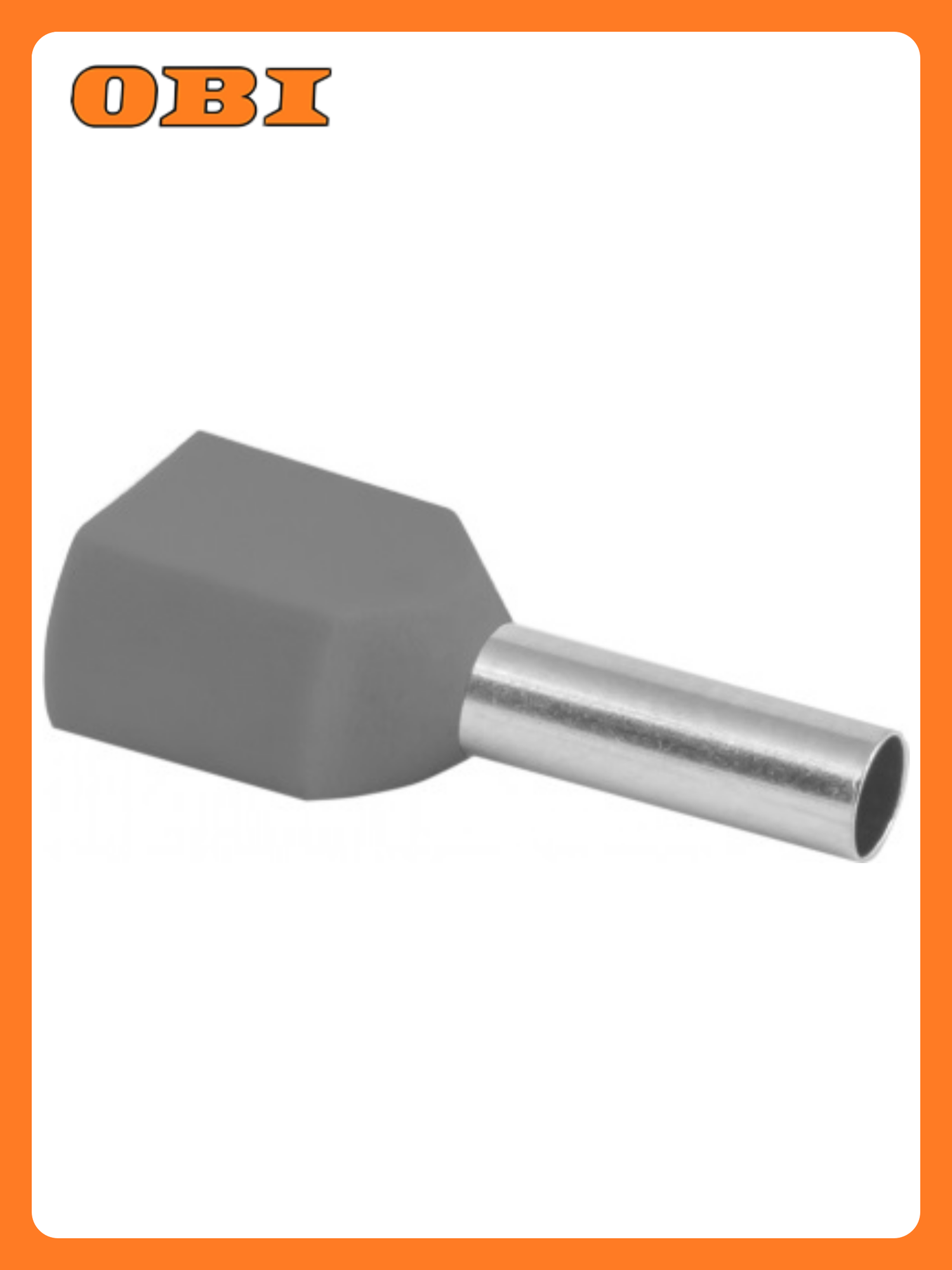 Наконечник штыревой втулочный изолированный НШвИ(2) 4-12 (50шт.) EKF PROxima