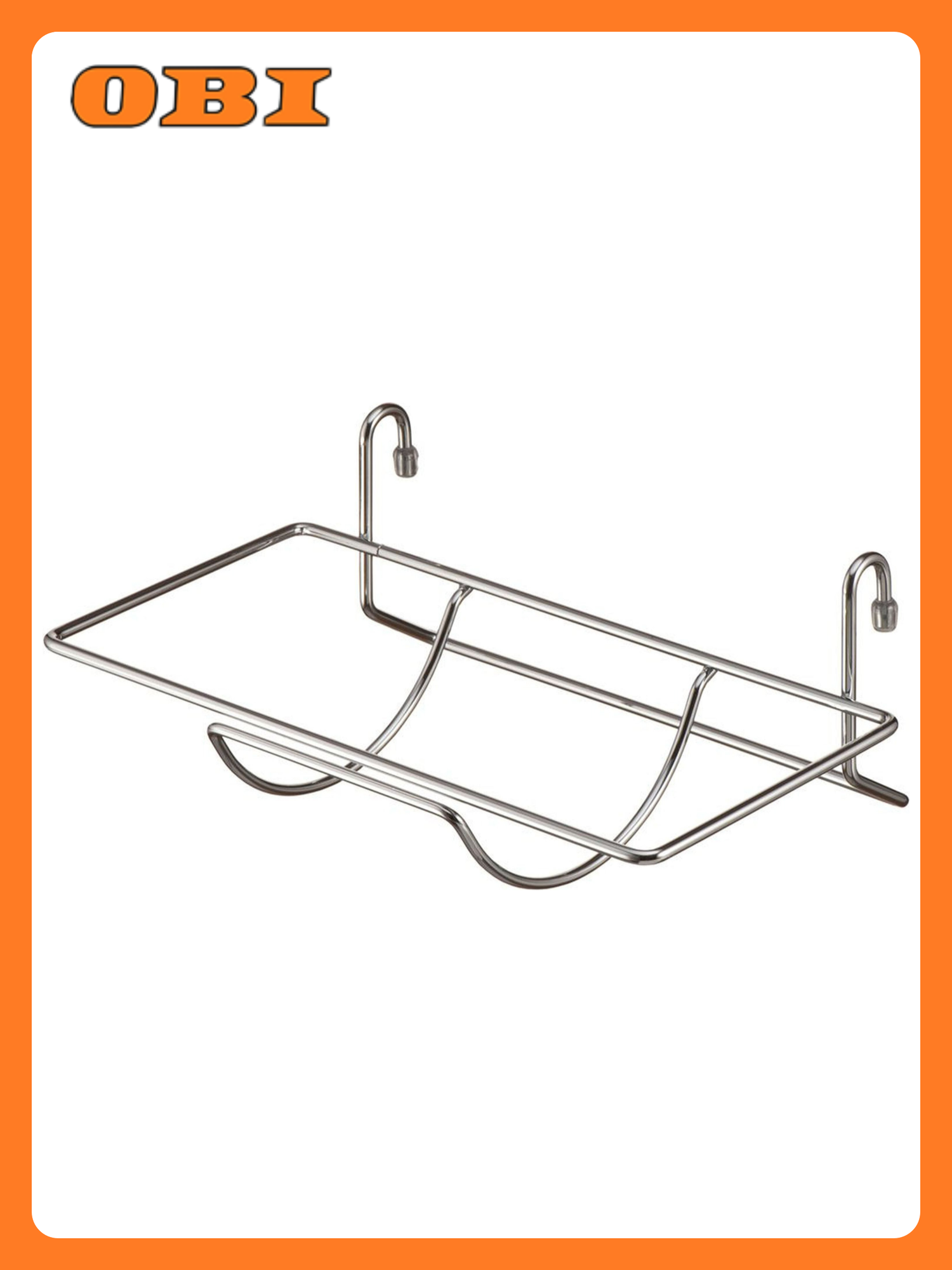 Полка для бумажных полотенец Lemax сталь цвет хром 110x300x210мм