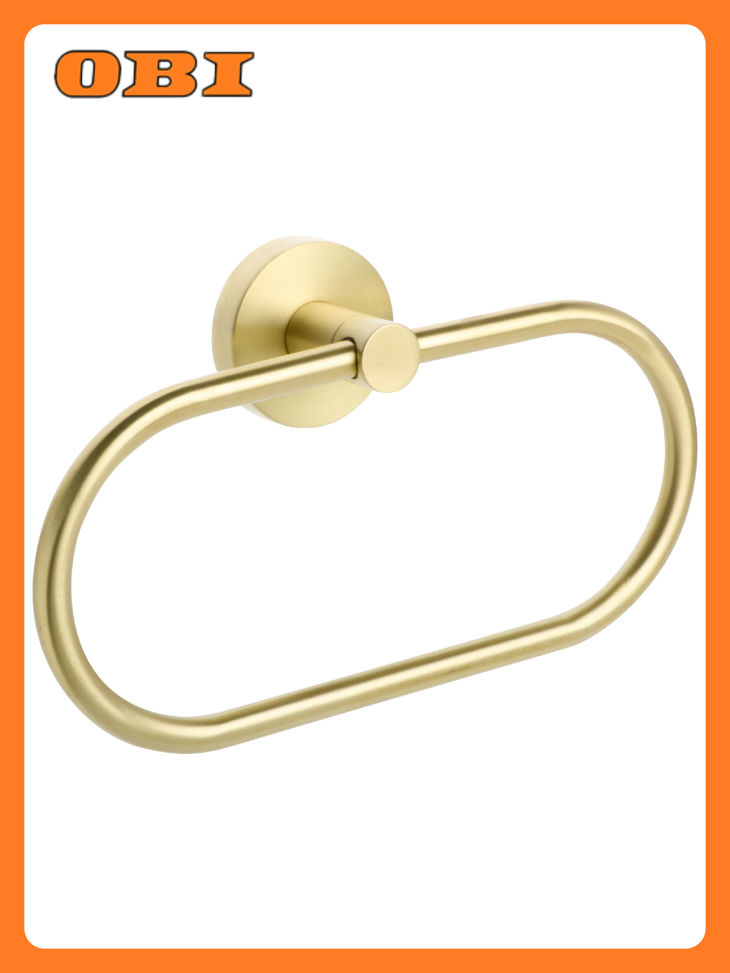 Держатель для полотенца Fixsen Comfort Gold нержавеющая сталь поворотный золотистый