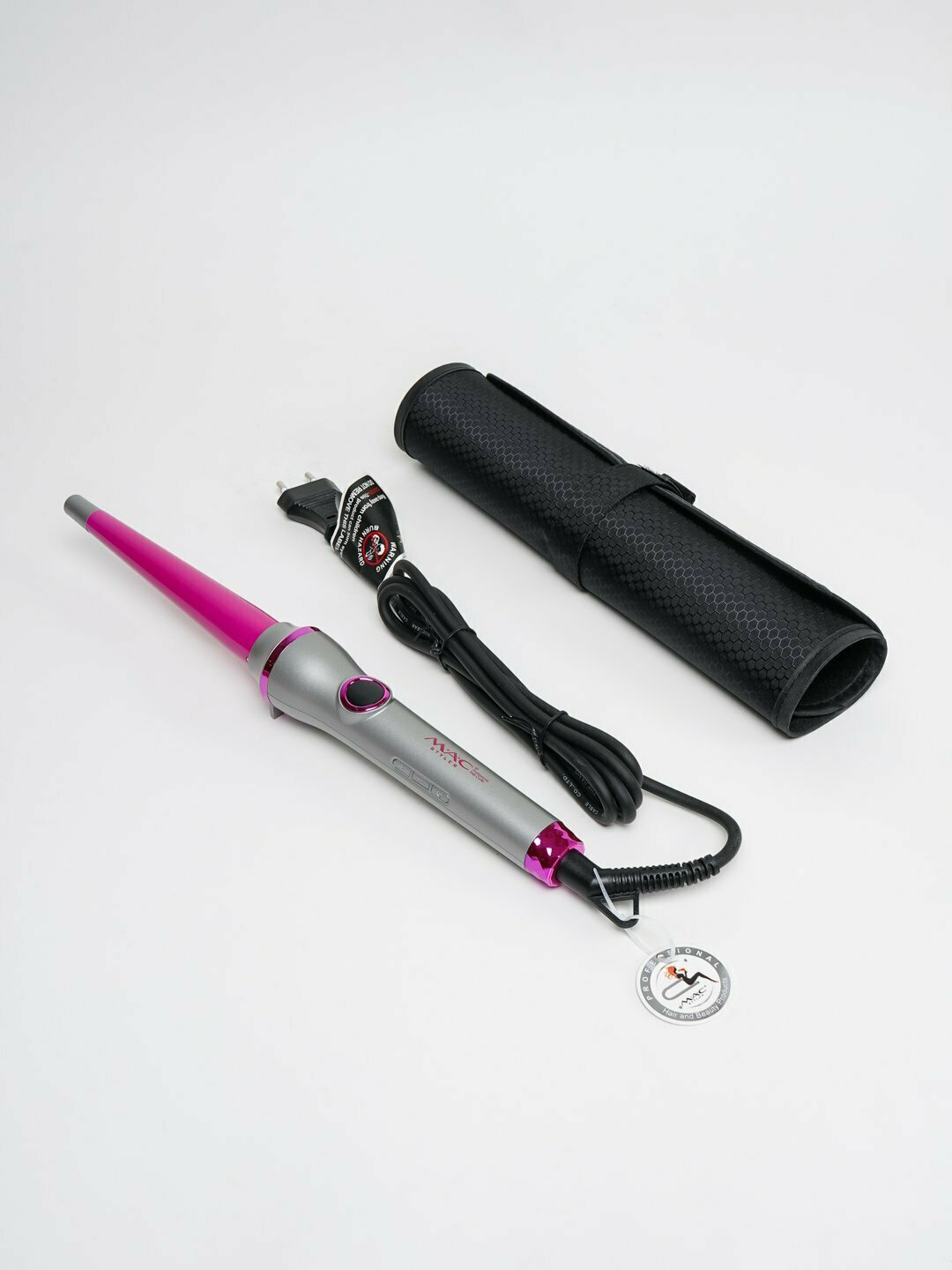 Профессиональная конусная плойка MAC Stayler МС-2218, с керамическими пластинами — фото 1