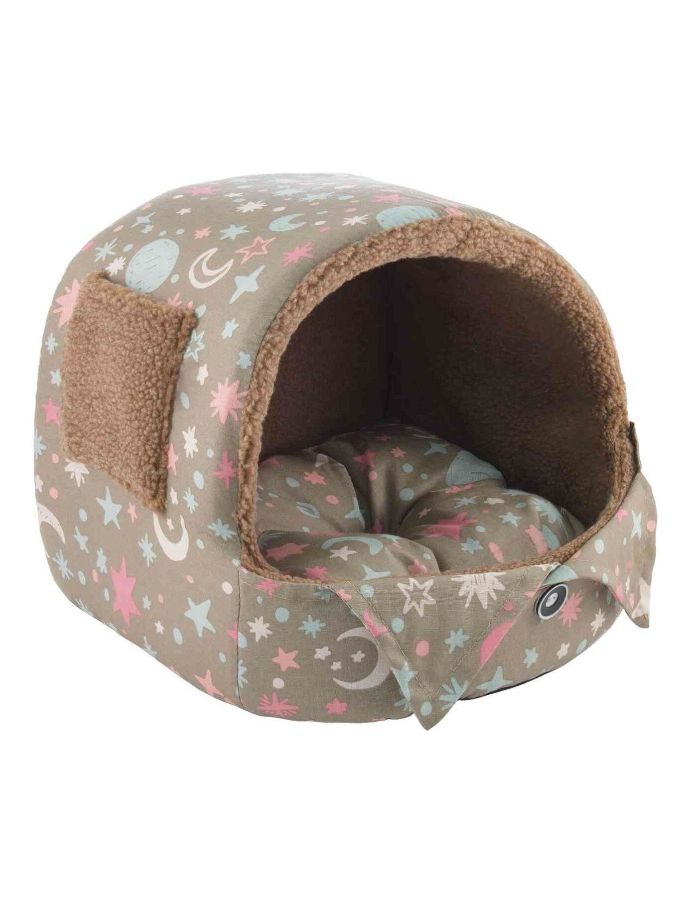 Дом Gamma "Лукошко" 330*300*300мм для собак и кошек коричневый