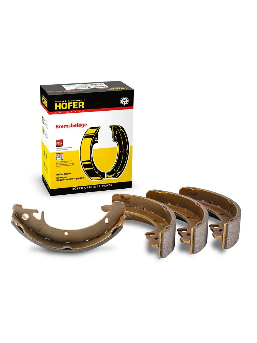 Колодки тормозные ВАЗ 2108 задние Hofer HF350922