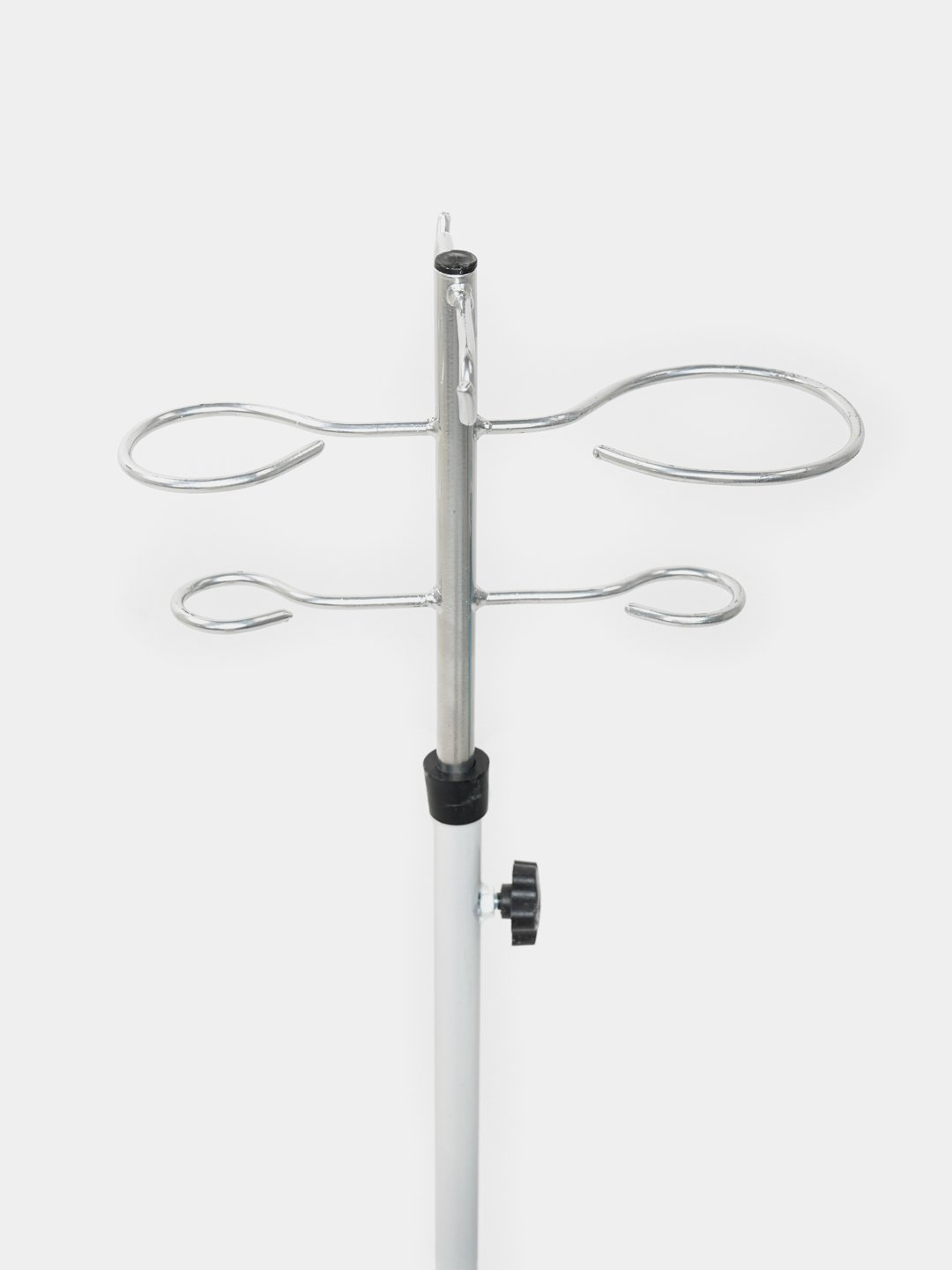 Стойка для капельницы, Медицинский штатив для капельниц, высота 120–200 см, крючки из нержавеющей стали, Т-образная — фото 1