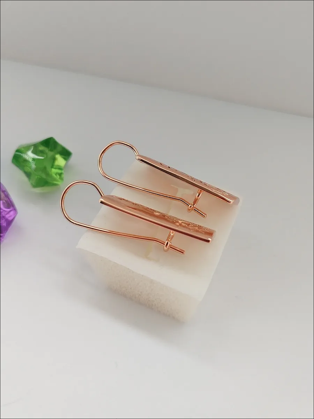 Серьги с подвесками, gold — фото 1