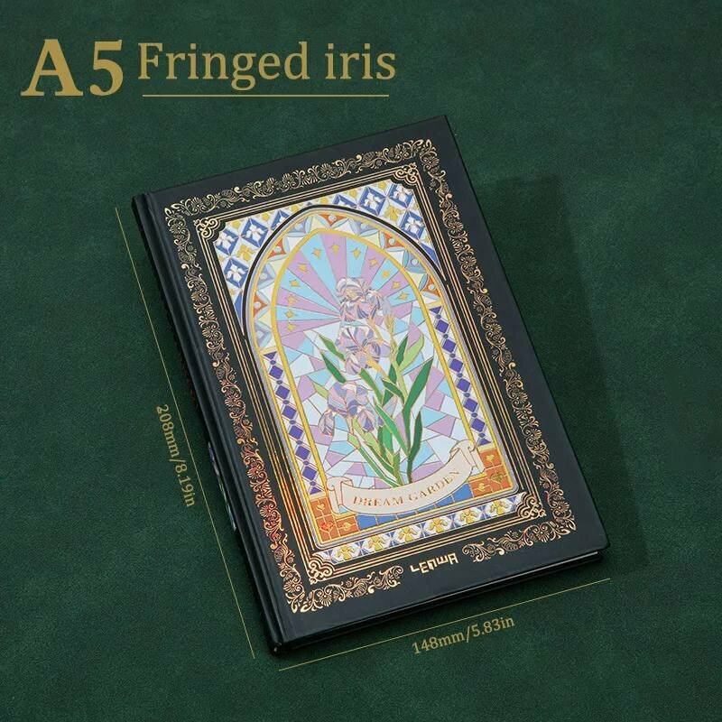 Ежедневник Красиво оформленный, без указания дат формат А5, вертикальный, твердый переплет, белая бумага